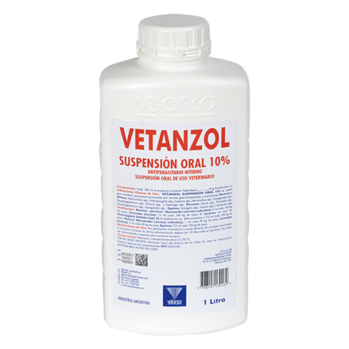 VETANZOL<sup>®</sup> ORAL SUSPENSION 10%